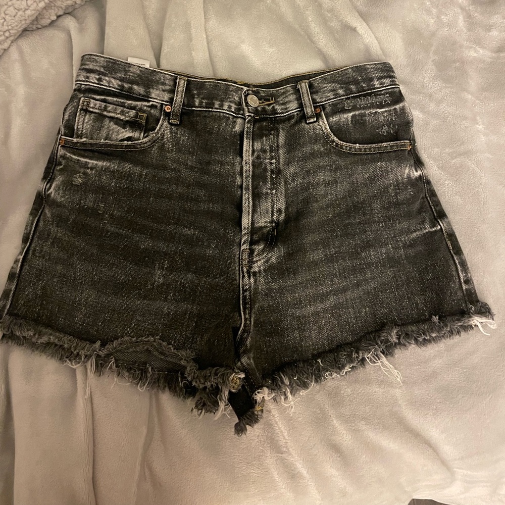 pacsun vintage high rise jean shorts